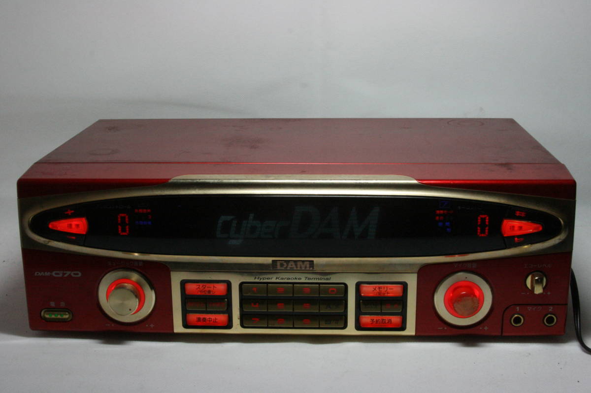 動作品 第一興商カラオケDAM－G70本体 第一興商 DAM-G70MB
