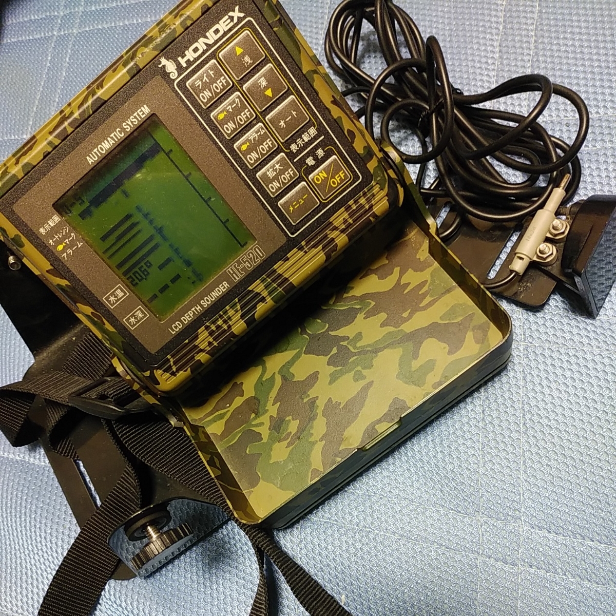 HONDEX 魚群探知機 HE-520 基本動作確認済 used! | BRITISHFIREWORKS.CO.UK