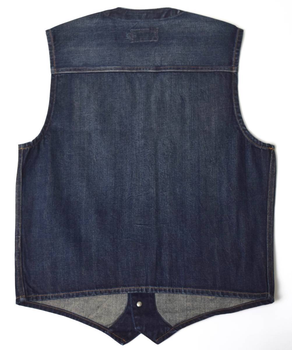 新品 RRL ダブルアールエル デニムベスト US M ラルフローレン RALPH