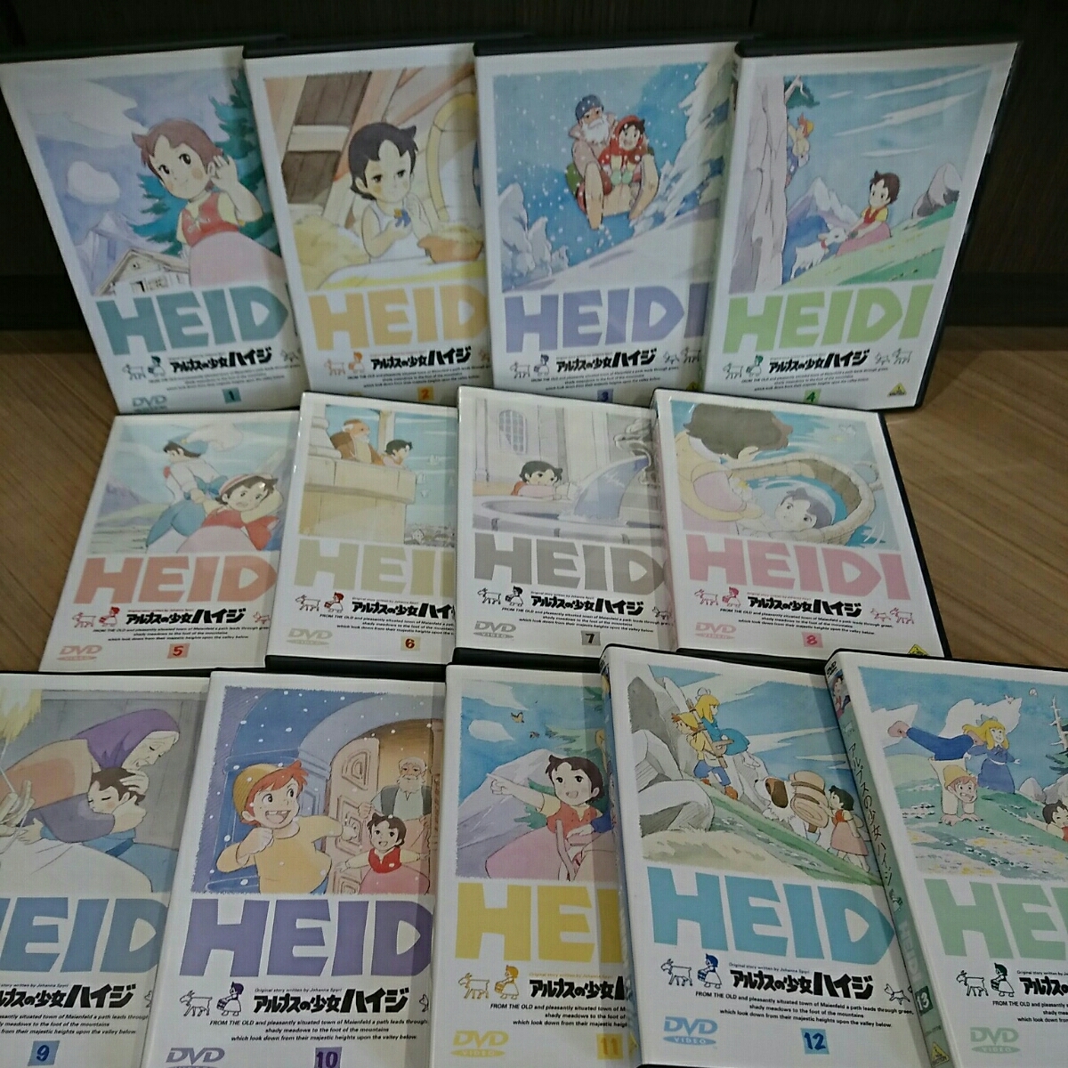 国内正規販売品「アルプスの少女 ハイジ」DVD全13巻セット 高畑勲 宮崎