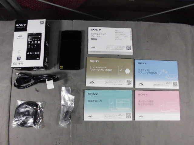 『付属品ほぼ有り』 『32GB』　SONY　NW-F886 32GB SONY NW-F886 純正オプション [32GB] NW-F887