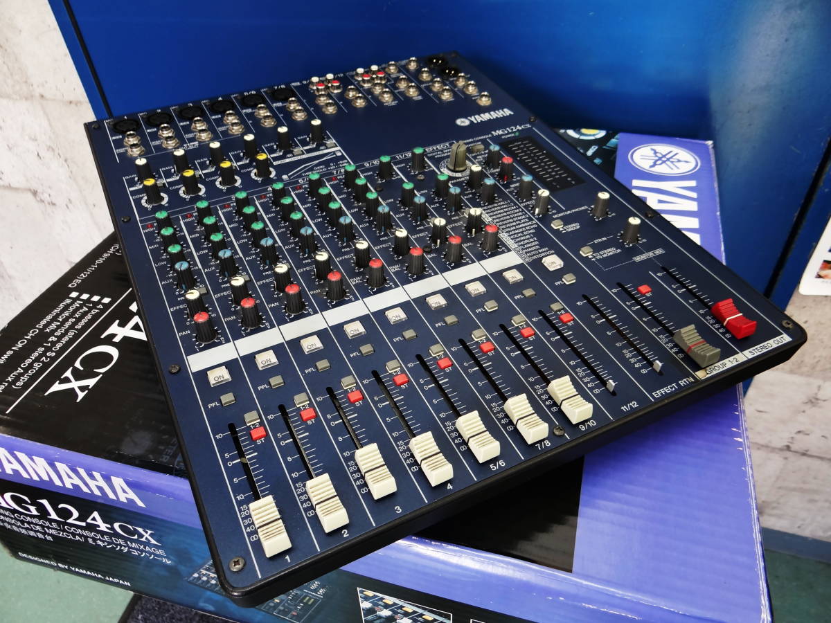 YAMAHA MG124CX | アナログミキサー 公式通販 Mercari 本体 ミキサー