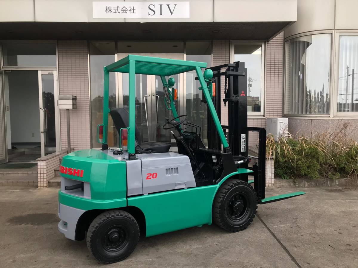 三菱 FG20 ガソリン フォークリフト – MITSUBISHI ⁄ガソリン車 中古 02 