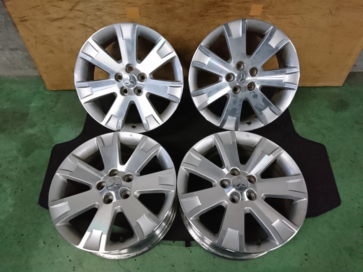 ○ アルミホイール4本 ミツビシ 純正 エンケイ デリカD5 CV5W 18X7J+38