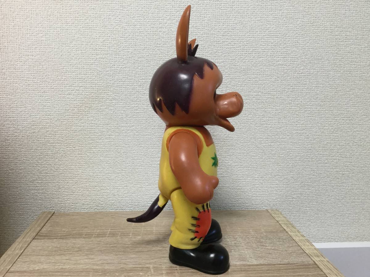 当時物 ニッコー おはよう！ こどもショー ロバくん ソフビ 約27 