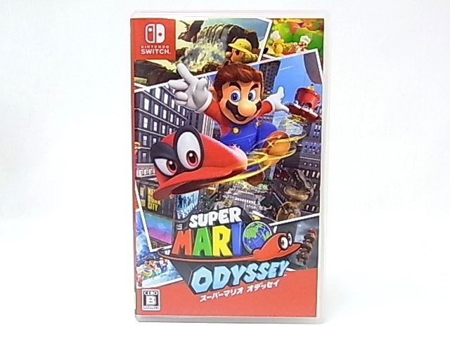 g3466　任天堂SWITCH　スーパーマリオオデッセイ　ソフト