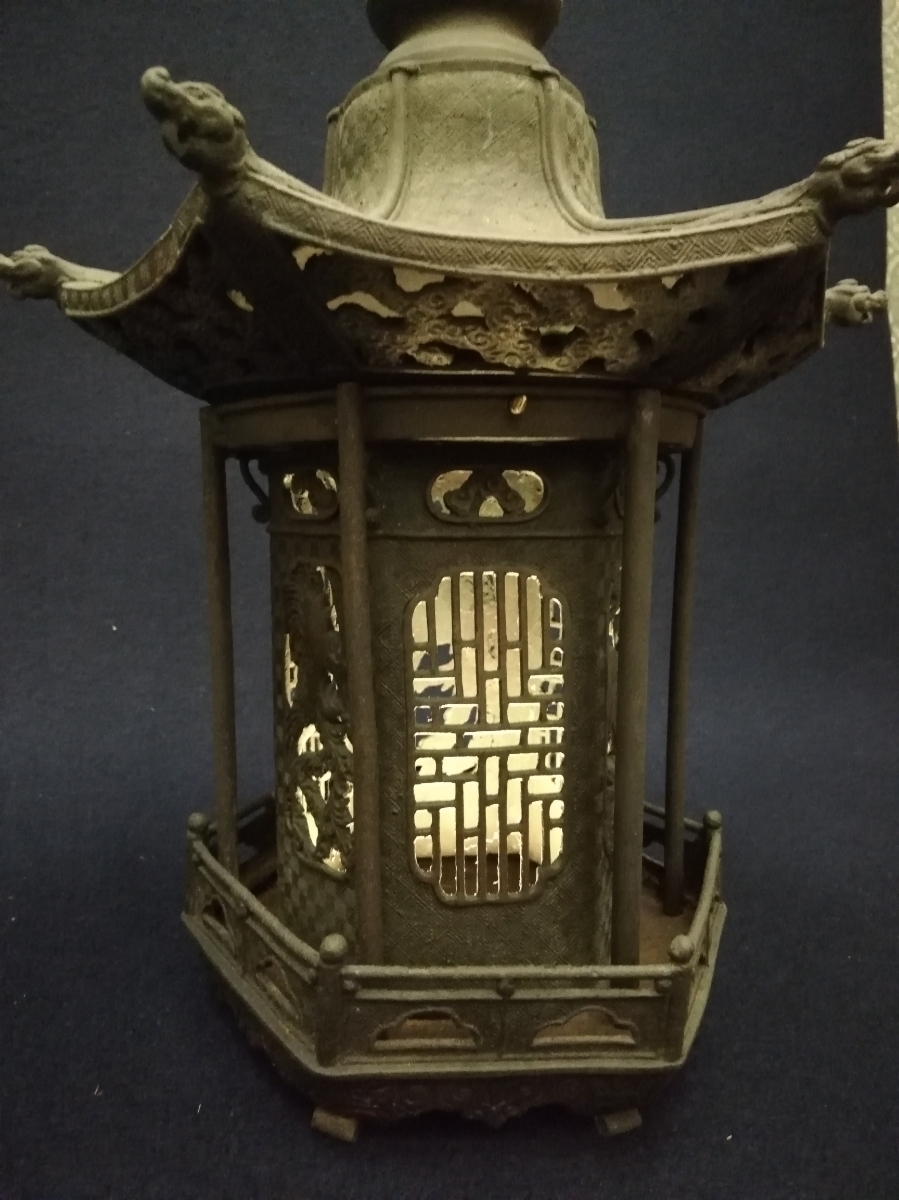 □楠廸庵□茶道具 蓋置 唐銅亀甲鶴蓋置 一ノ瀬宗辰作 共箱 【公式通販】