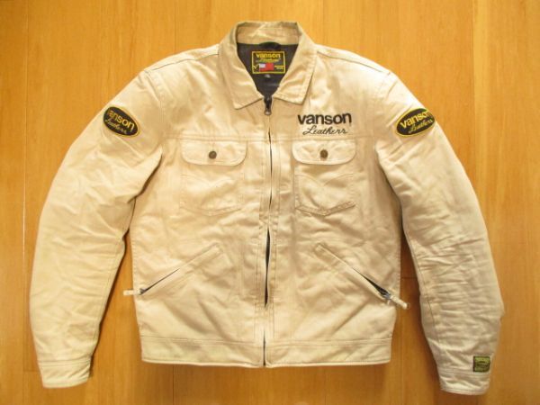 バンソン コットンジャケット VANSON ストレッチ vanson（バイクウェア