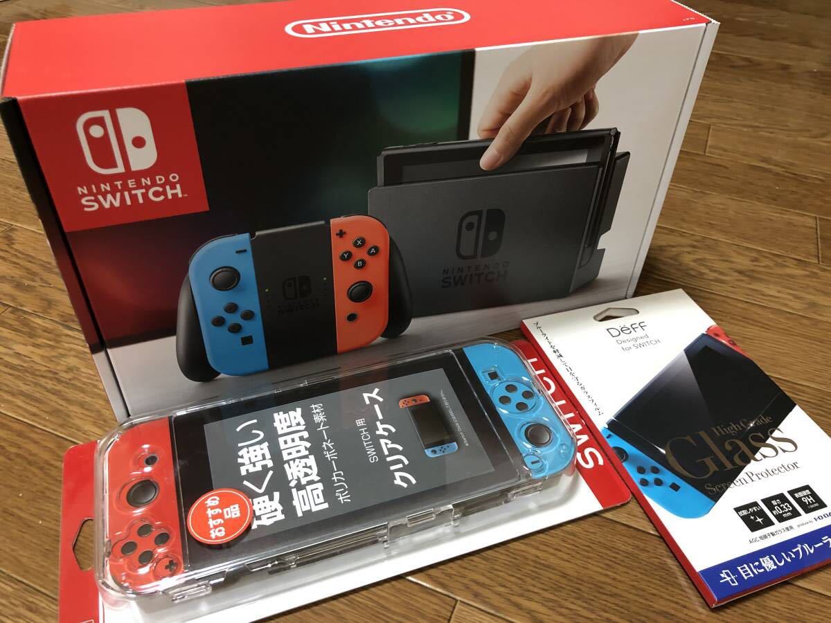 【新品未開封】Nintendo Switchネオンブルー・ネオンレッド 未開封品NINTENDO Switch ネオンブルー/ネオンレッド 【公式通販】