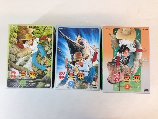 S130-180927-9【中古】釣りキチ 三平 初回生産限定 DVD-BOX 1～3 映画