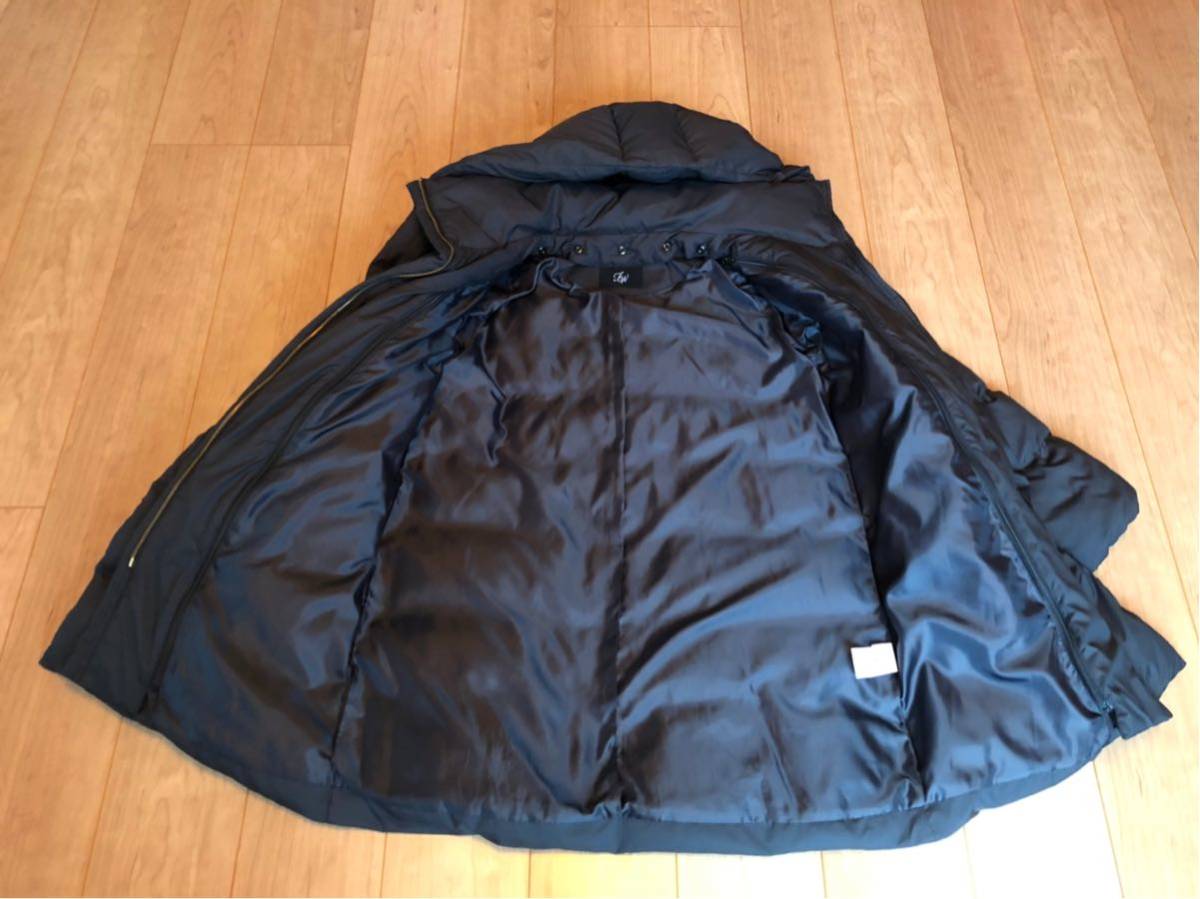 FRAMeWORK＊フレームワーク２WAYフードダウンコート＊黒38 ベイクルーズ beamsママコートタトラス風モンクレール風