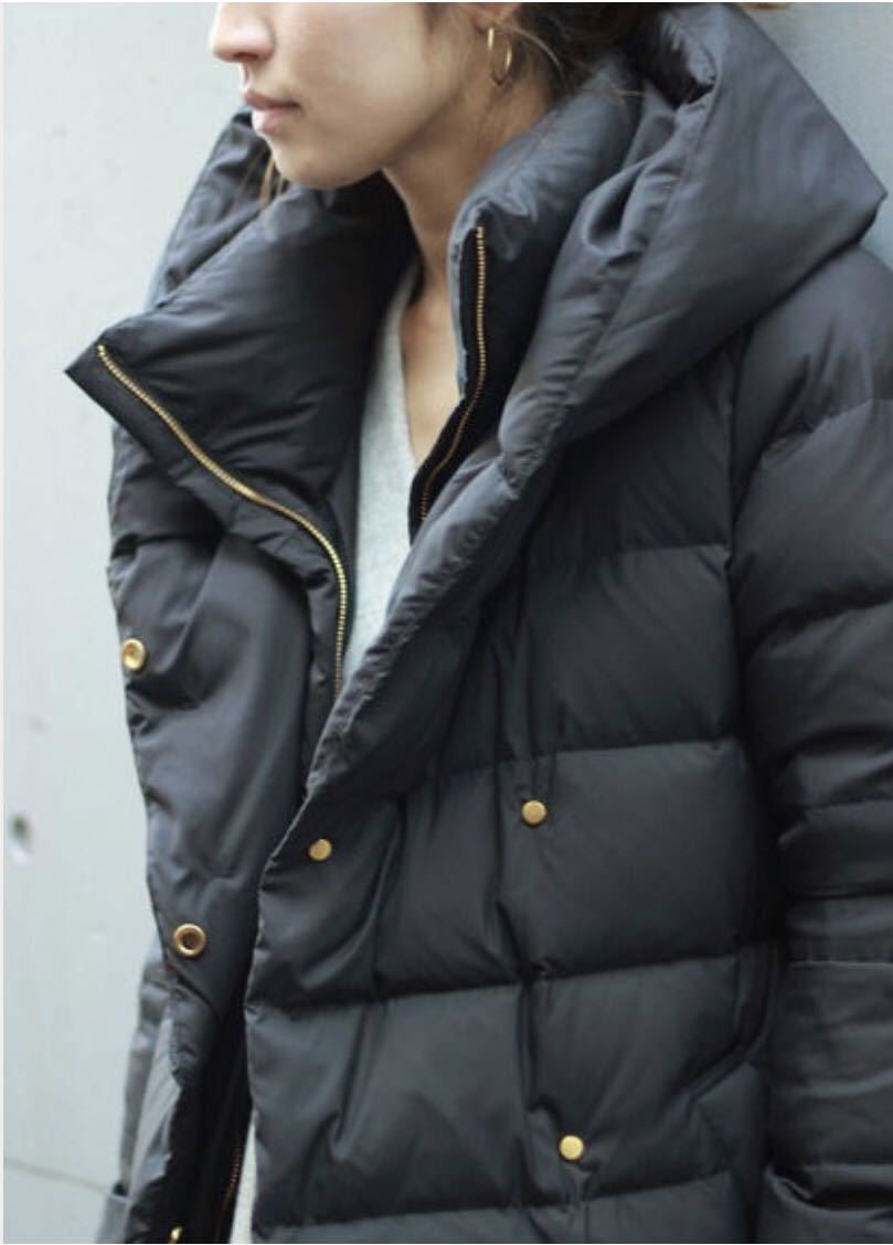 FRAMeWORK＊フレームワーク２WAYフードダウンコート＊黒38 ベイクルーズ beamsママコートタトラス風モンクレール風