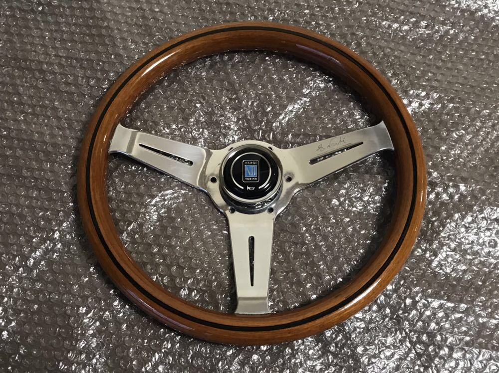 ナルディ NARDI クラシック 32.5φ ウッドステアリング 旧車 当時物 33φ