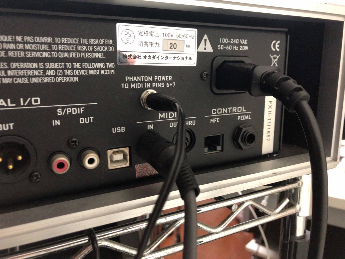 Fractal Audio Systems Axe-Fx II(ラックケース付) ＆ MFC-101 III