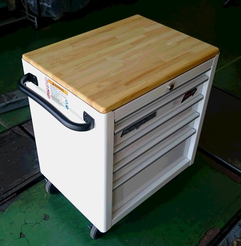 スナップオン ロールキャブ 工具箱用 ウッドトップ 天板 適合:KRA4008