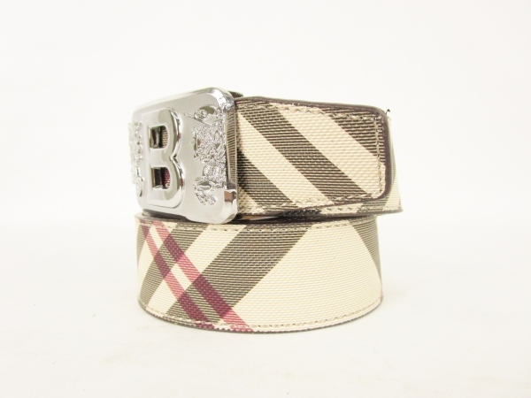 □□ BURBERRY バーバリー ノバチェック ベルト バックル取外し可