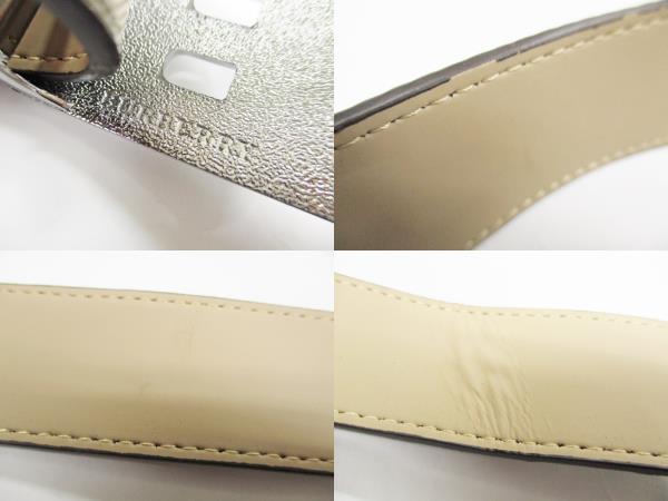 □□ BURBERRY バーバリー ノバチェック ベルト バックル取外し可