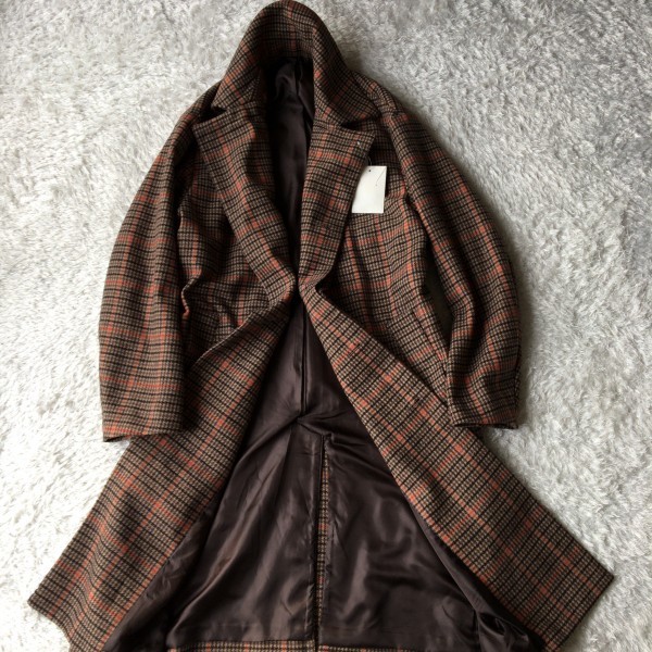 BURBERRY ブラック チェスターコート チェスターコート ウール ⁄ カシミヤ コート SUPER メンズ 140's