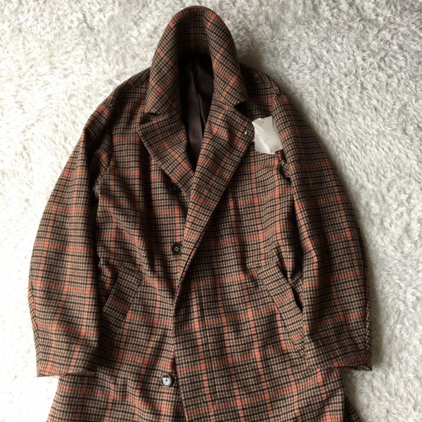 チェスターコート ウール ⁄ カシミヤ コート SUPER メンズ 140's
