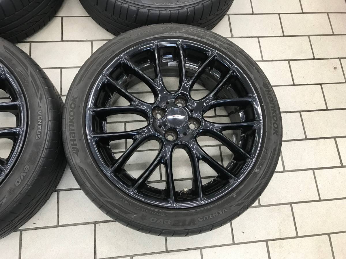 BMW MINI JCW ジョンクーパーワークス R56 純正 17インチ PCD 100 4H 