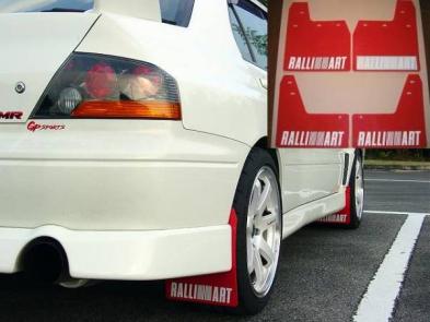 マッドフラップ 三菱 ランエボ | 国内三菱純正OP ランサー RALLIART