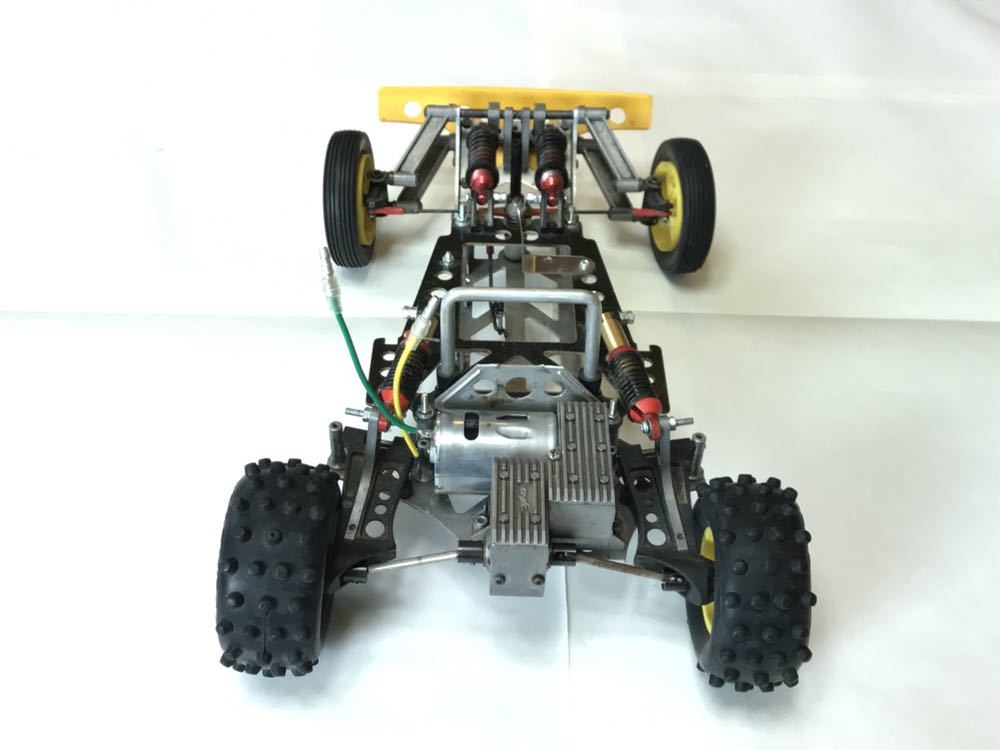 ジャンク品　青柳金属工業　AYK　サイドワインダー AYK 青柳金属工業 1/10 電動ラジコンバギー サイドワインダー シャーシ