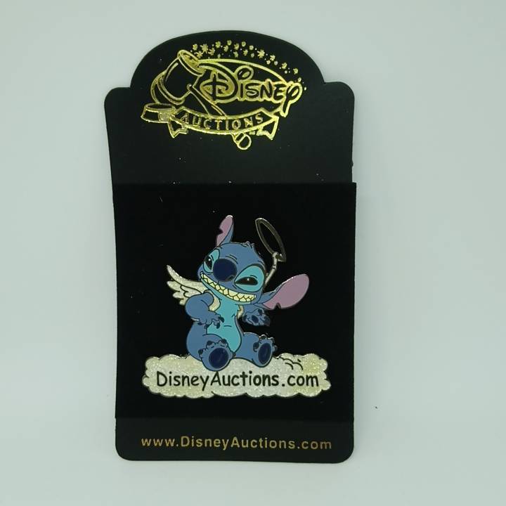 Disney Auctions アメリカ ディズニーオークションズ ピンバッジ スティッチ Stitch Angel On Cloud With Da Logo 5000個限定 05年 ディズニー 売買されたオークション情報 Yahooの商品情報をアーカイブ公開 オークファン Aucfan Com