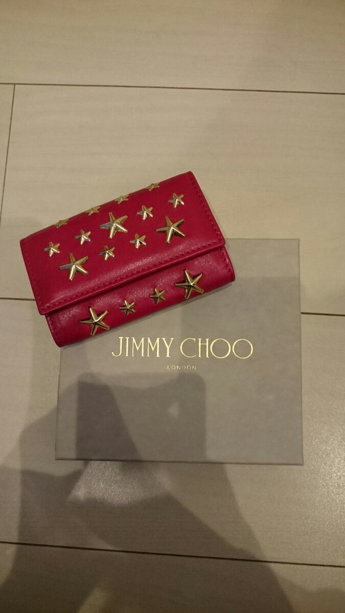 安い，お買い得 JIMMY CHOO 6連キーケース NEPTUNE RASPBERRY/GOLD(ジミーチュウ)｜売買されたオークション情報、yahooの商品情報をアーカイブ公開 - オークファン その他
