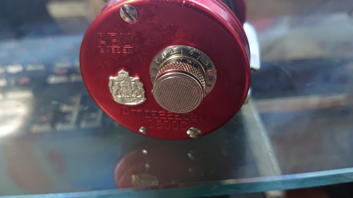 アンバサダー 2500C IAR クローム フットNo 070007 ABU 2500C フットNo