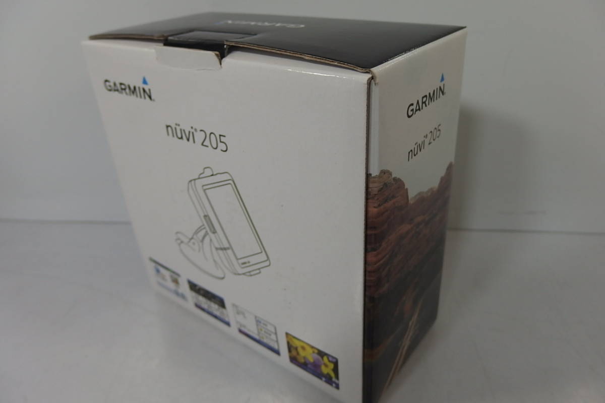◆美品 GARMIN(ガーミン) カーナビ 日本版 nuvi 205 メモリーマルチナビ(トラベル・バイク・自転車・徒歩) 高感度GPSエンジン