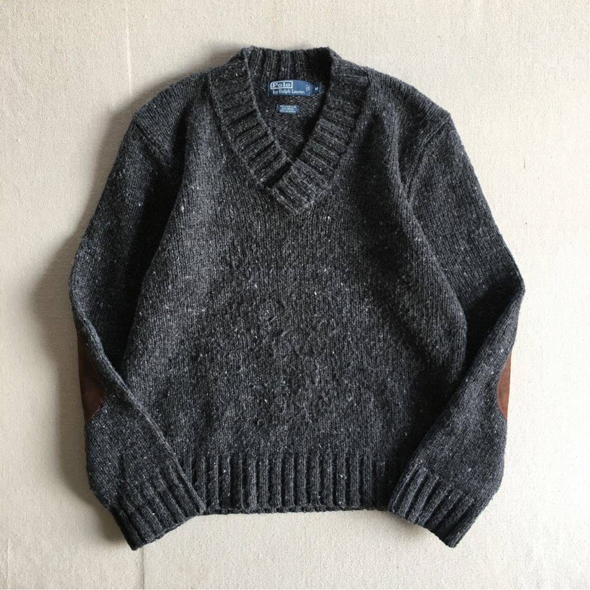 Ralph | ポロラルフローレンのエルボーパッチニットのご紹介です♪横浜 