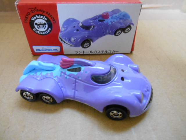 トミカ レア ランドール ディズニー ステルスカー 傷あり モンスタズ