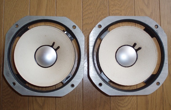 # JBL LE8T スピーカーユニット ペア 8Ω アルニコフルレンジジャンク JBL LE8T ユニット（アルニコ）2本 JBL LE-8T アルニコ 20cm