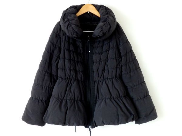 TO BE CHIC トゥービーシック☆素敵!ビッグカラー ショート丈ダウン 