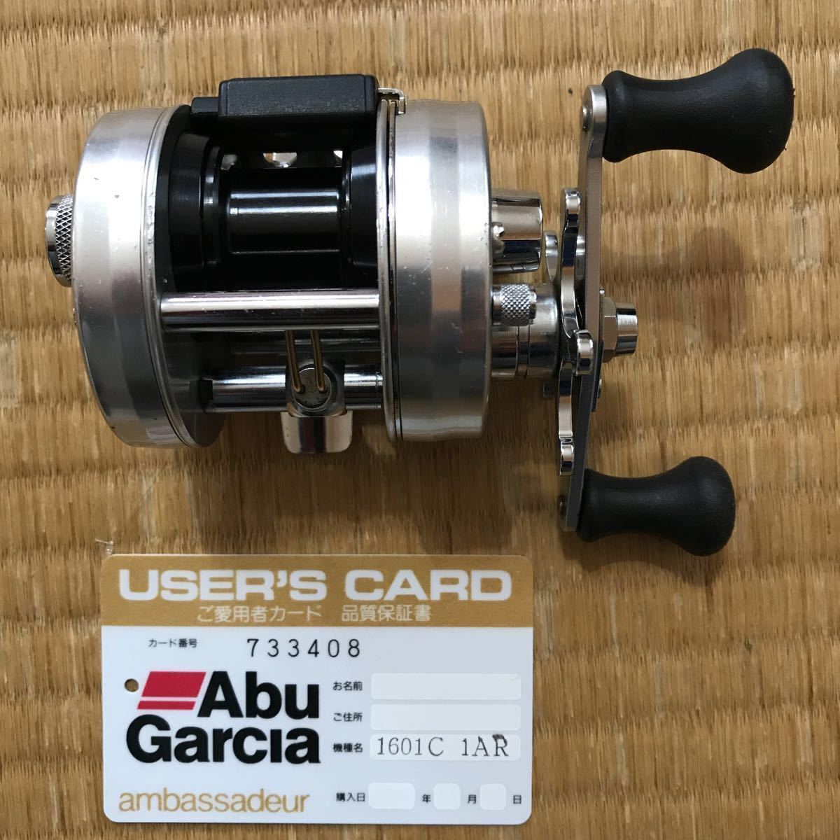 Abu Garcia 1601C IAR アブガルシアアンバサダー リール 左