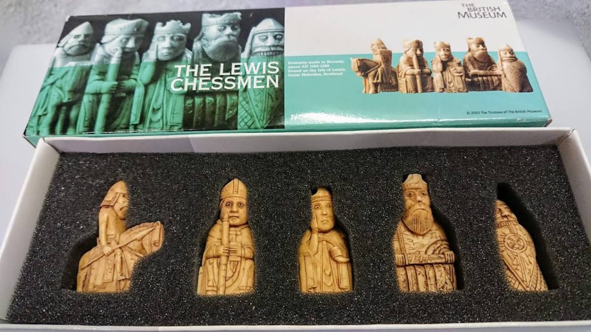 レア！？【海洋堂】 ルイス島のチェス駒 THE LEWIS CHESSMEN ナイト