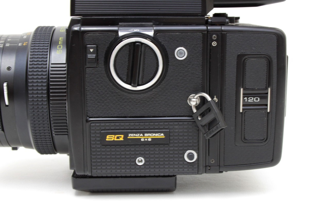 1S111☆ゼンザブロニカ ZENZA BRONICA☆中判カメラ 6×6 SQ レンズ 50mm