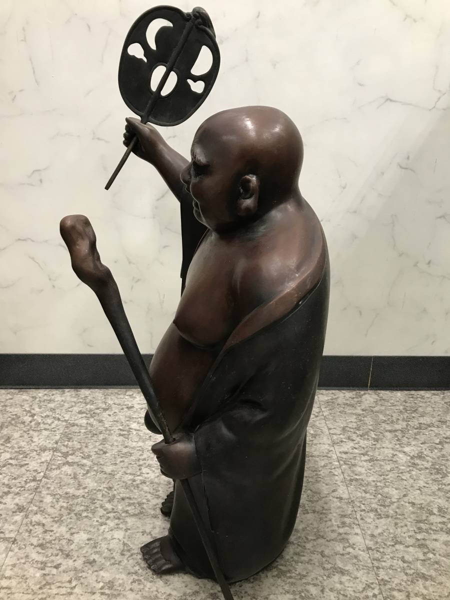 布袋様 置物 七福神 日本製 布袋様の置物 1222607w⁄T19 銅製 布袋様 置物 七福神 日本製 布袋様の置物 1222607w⁄T19 銅製