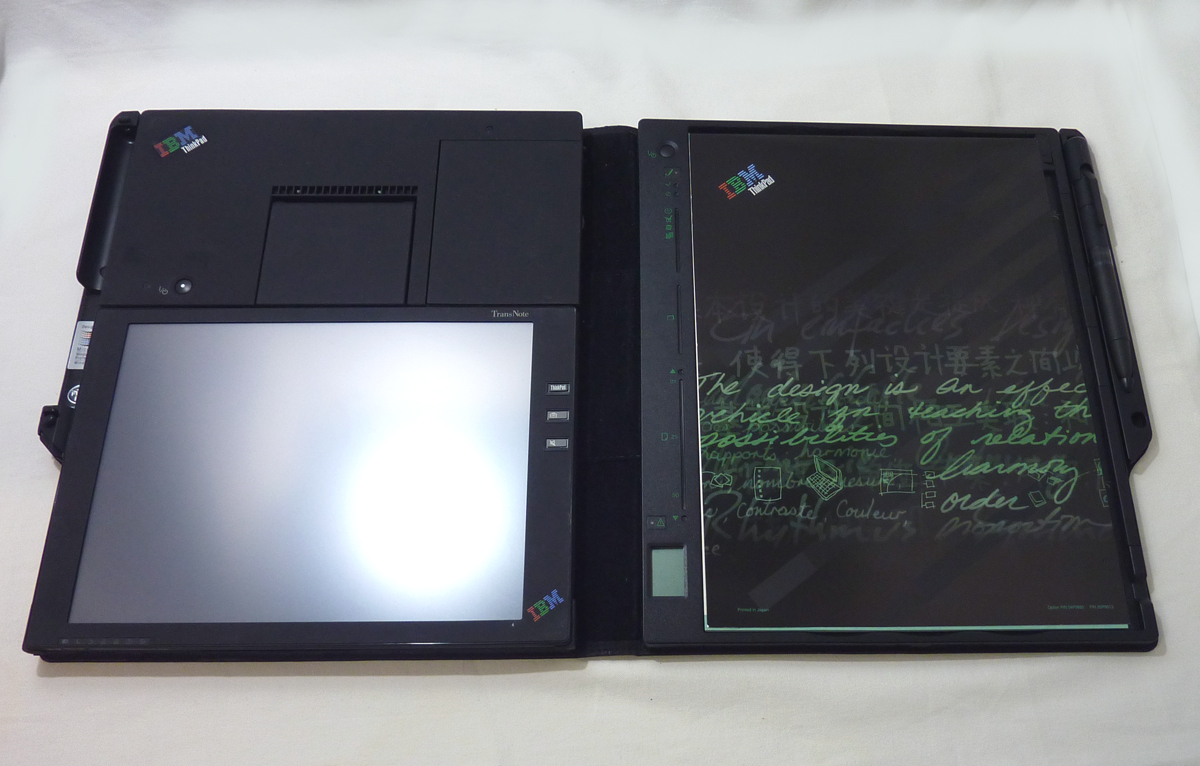 IBM ThinkPad Transnote 手書きノートPC キレイ 付属品多数 TransNote 
