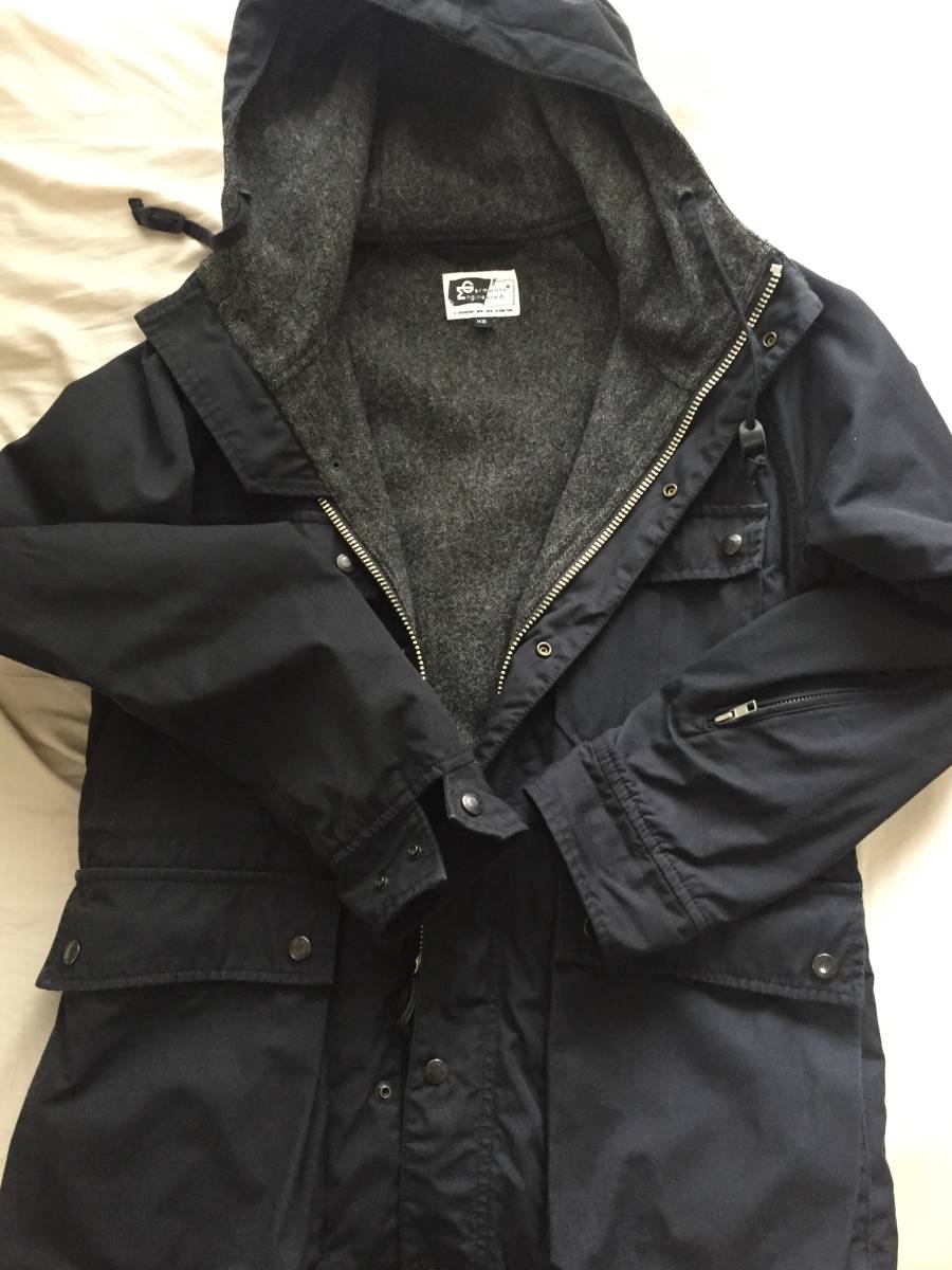 エンジニアドガーメンツ　マウンテンパーカー XS　アメリカ製 Engineered garments マウンテンパーカーxs