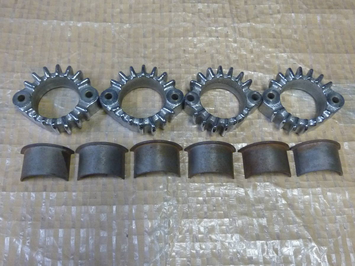 Z1⁄Z2 KAWASAKI ('6mm用) エキゾーストフランジセット (Z1⁄Z2
