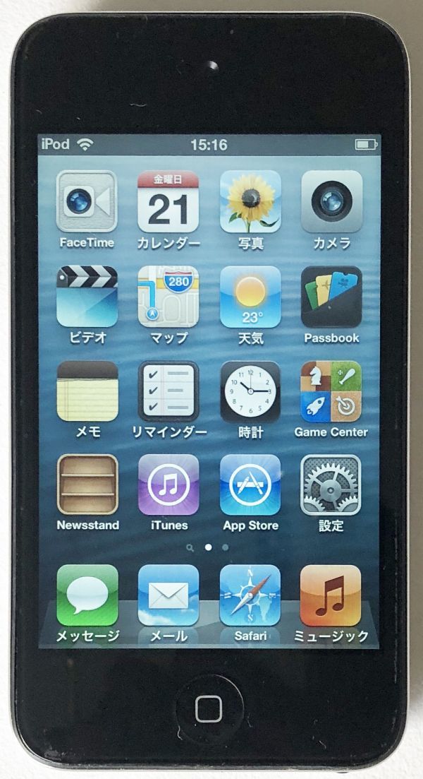 限定セール，お買い得 Apple iPod touch 第４世代 64GB MC547J/A：送料185円：難有(iPod touch)｜売買されたオークション情報、yahooの商品情報をアーカイブ公開 - オークファン アップル