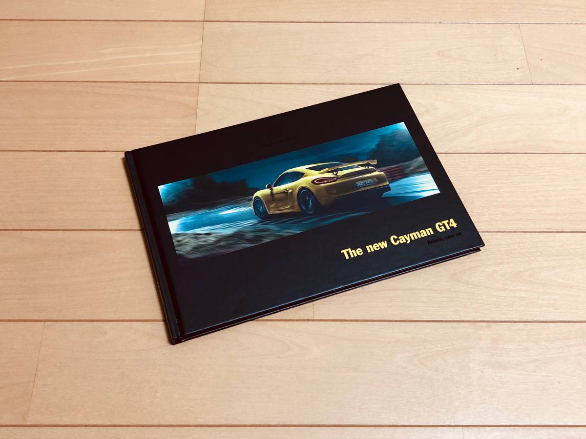◇◇◇『超美品』 ポルシェ 981型 ケイマン GT4◇◇日本語版 厚口