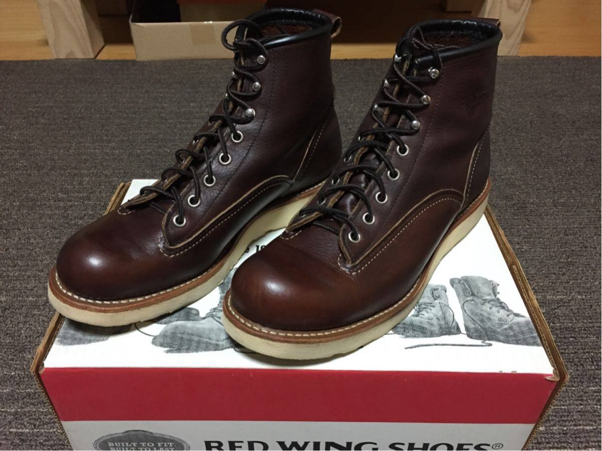 RED WING2906ラインマン ダークブラウン8
