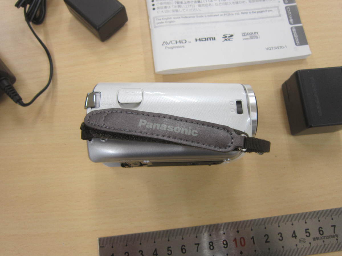 Panasonic デジタルハイビジョンビデオカメラ V300 内蔵