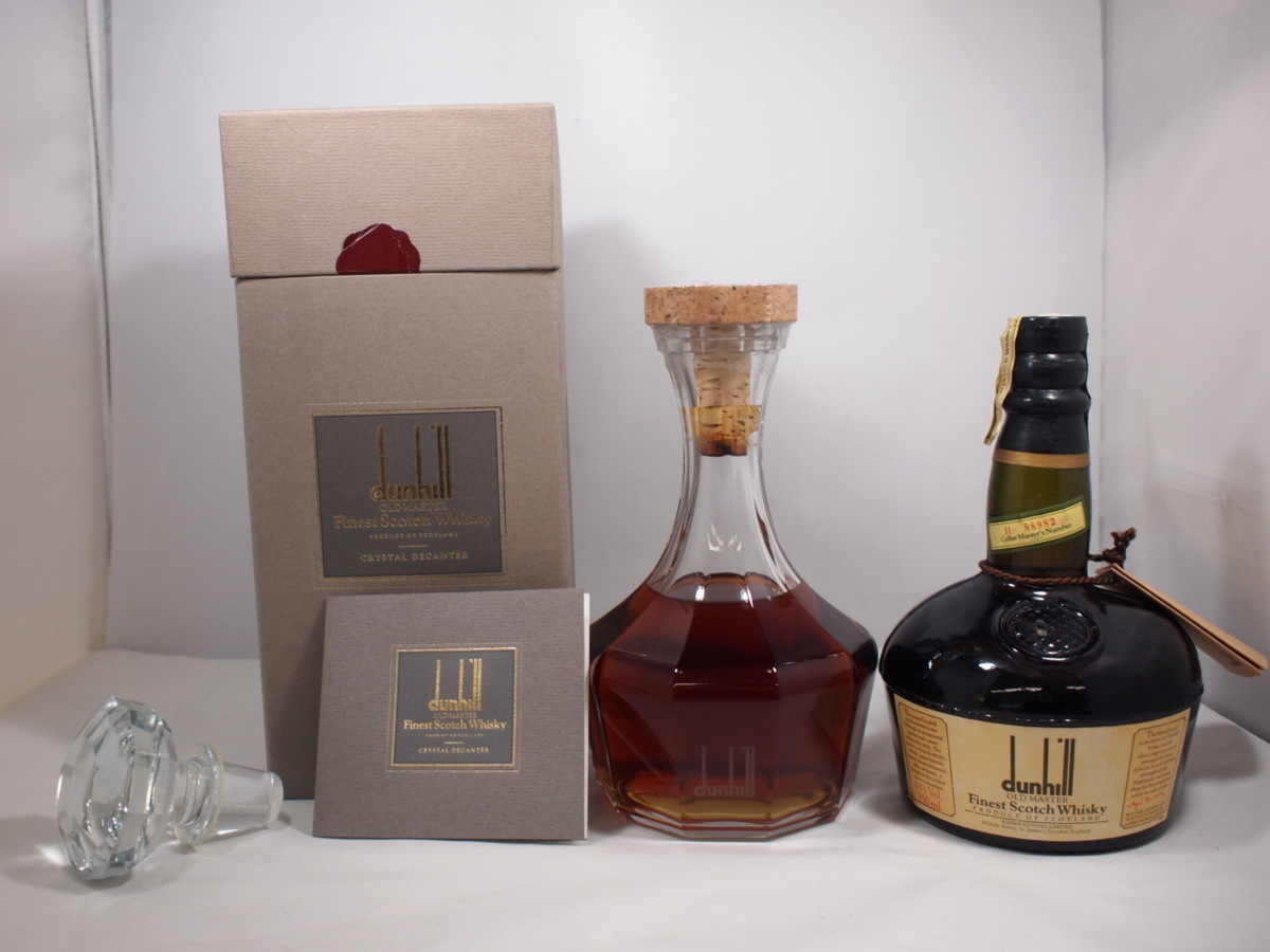 ☆1円スタート☆古酒【未開栓】Dunhill/ダンヒル クリスタルデキャンタ