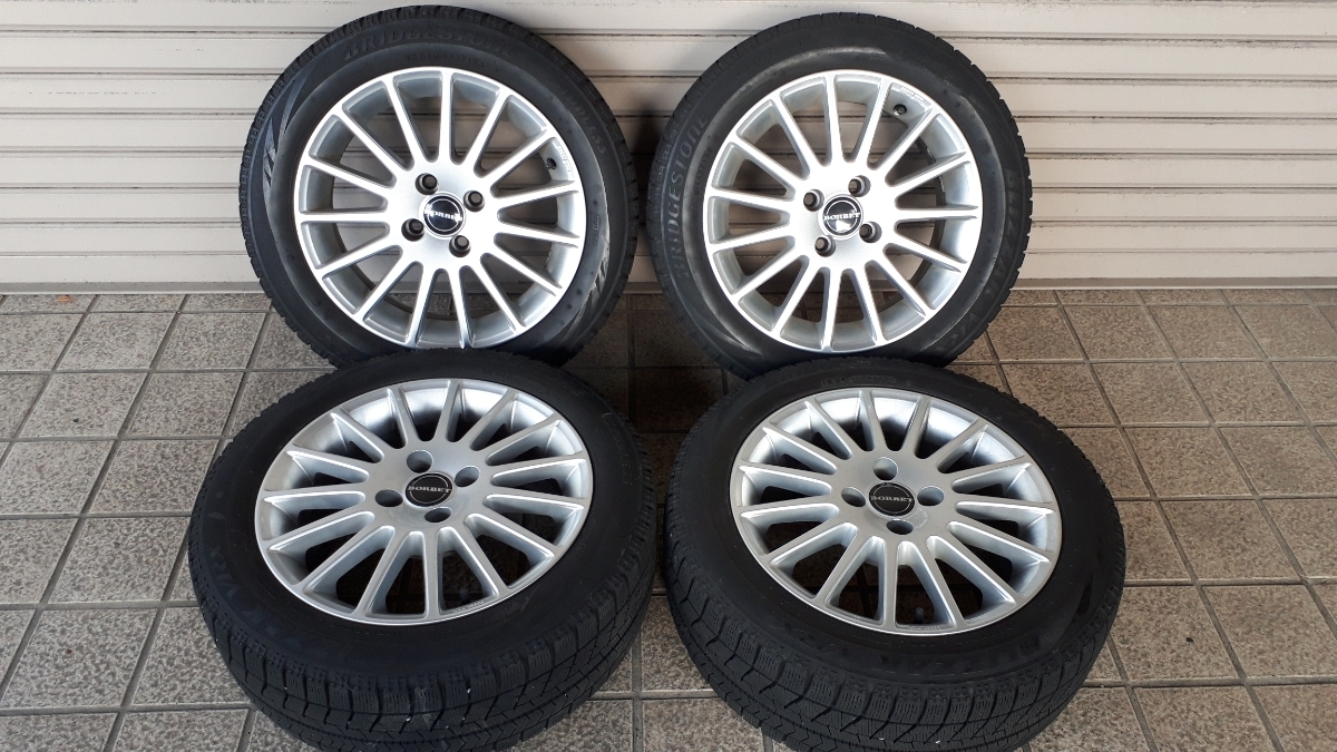 フィアット500 ブリザックVRXスタッドレス+純正14インチ フィアット