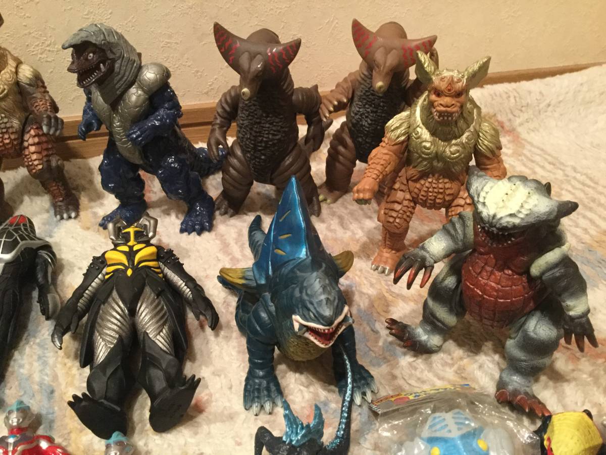 ウルトラマン 指人形 ソフビ フィギュア 大量セット ☆ウルトラマン