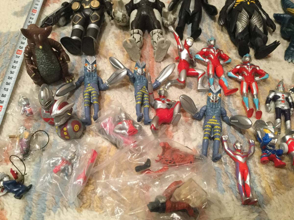 ウルトラマン 指人形 ソフビ フィギュア 大量セット ☆ウルトラマン