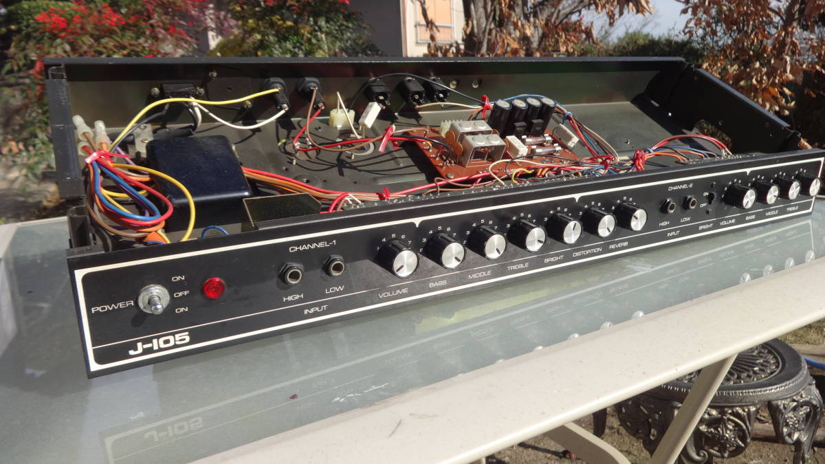 ☆メンテ完了　YAMAHA J105 アンプ部ACCUTRONICS製リバーブ付き　3980円より最落なし